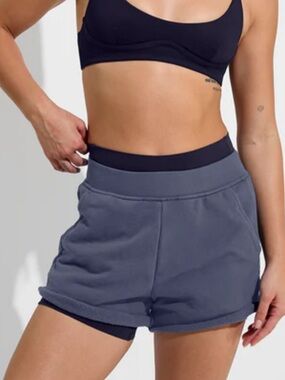 Left On Friday purple shorts NWT size large